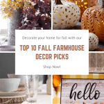 Images of fall decor and pumpkins