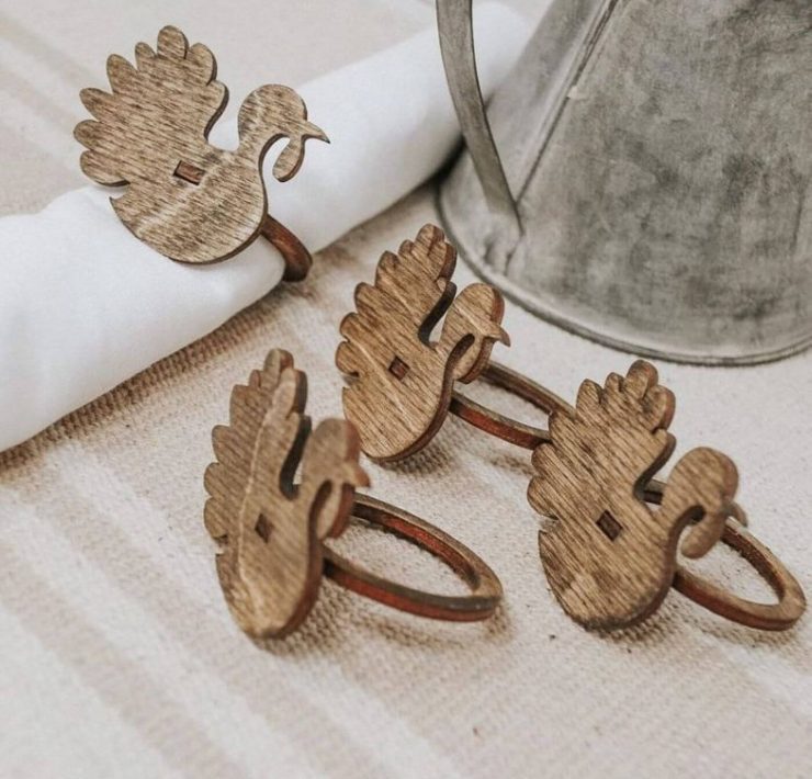 Rustic Thanksgiving Napkin Rings