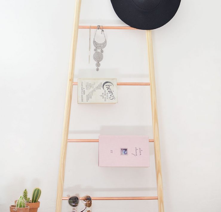 copper pipe DIY projects ladder
