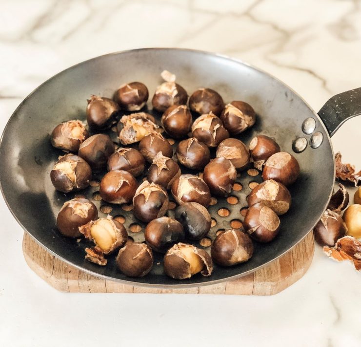 Roasted chestnuts