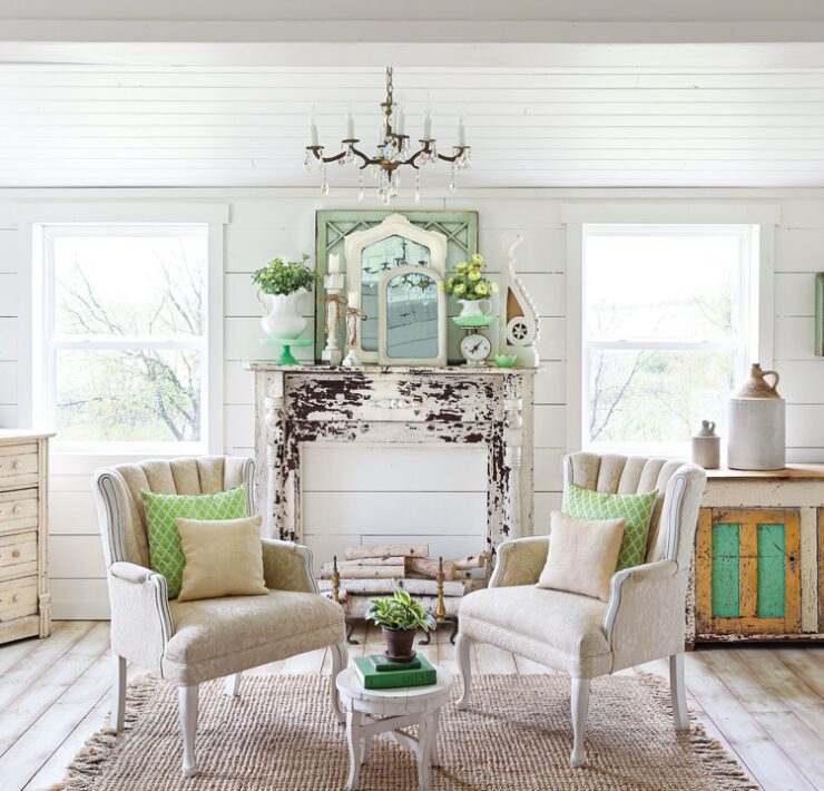 Carey Johnson mantel display