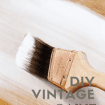 DIY vintage paint technique