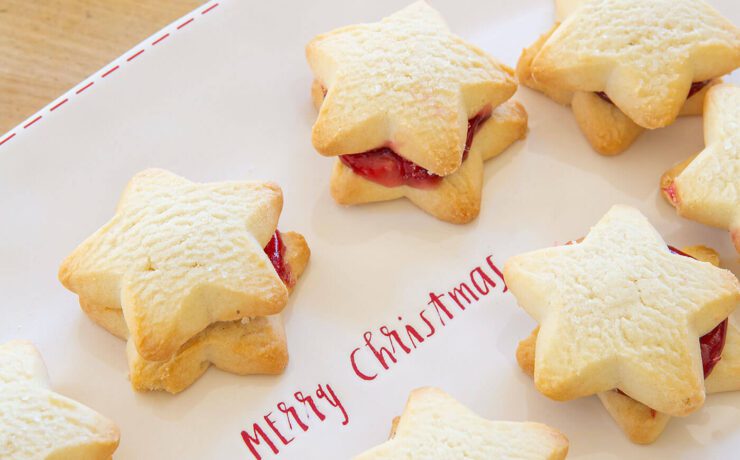 Christmas star cookies