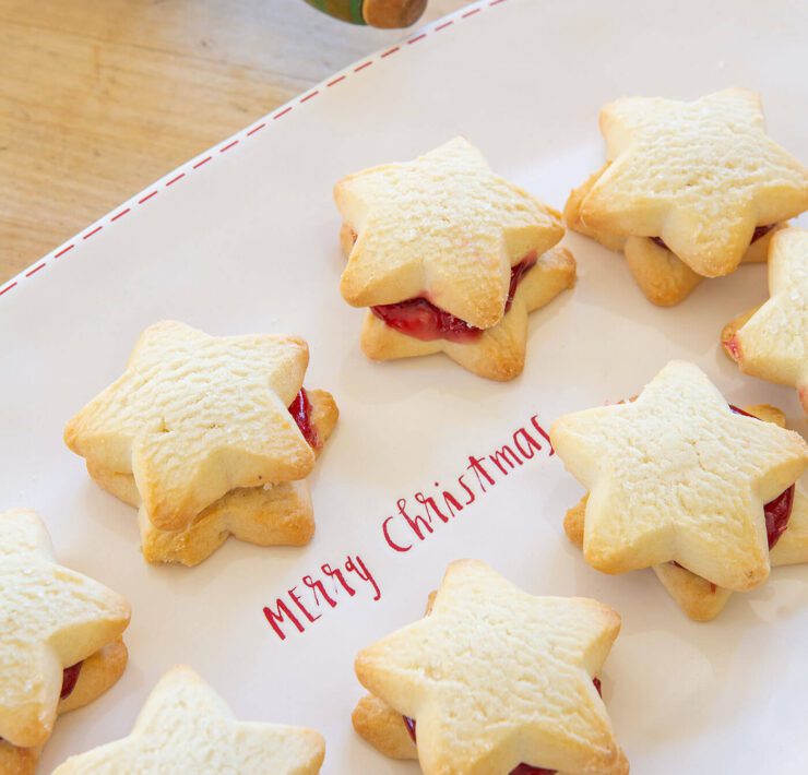 Christmas star cookies